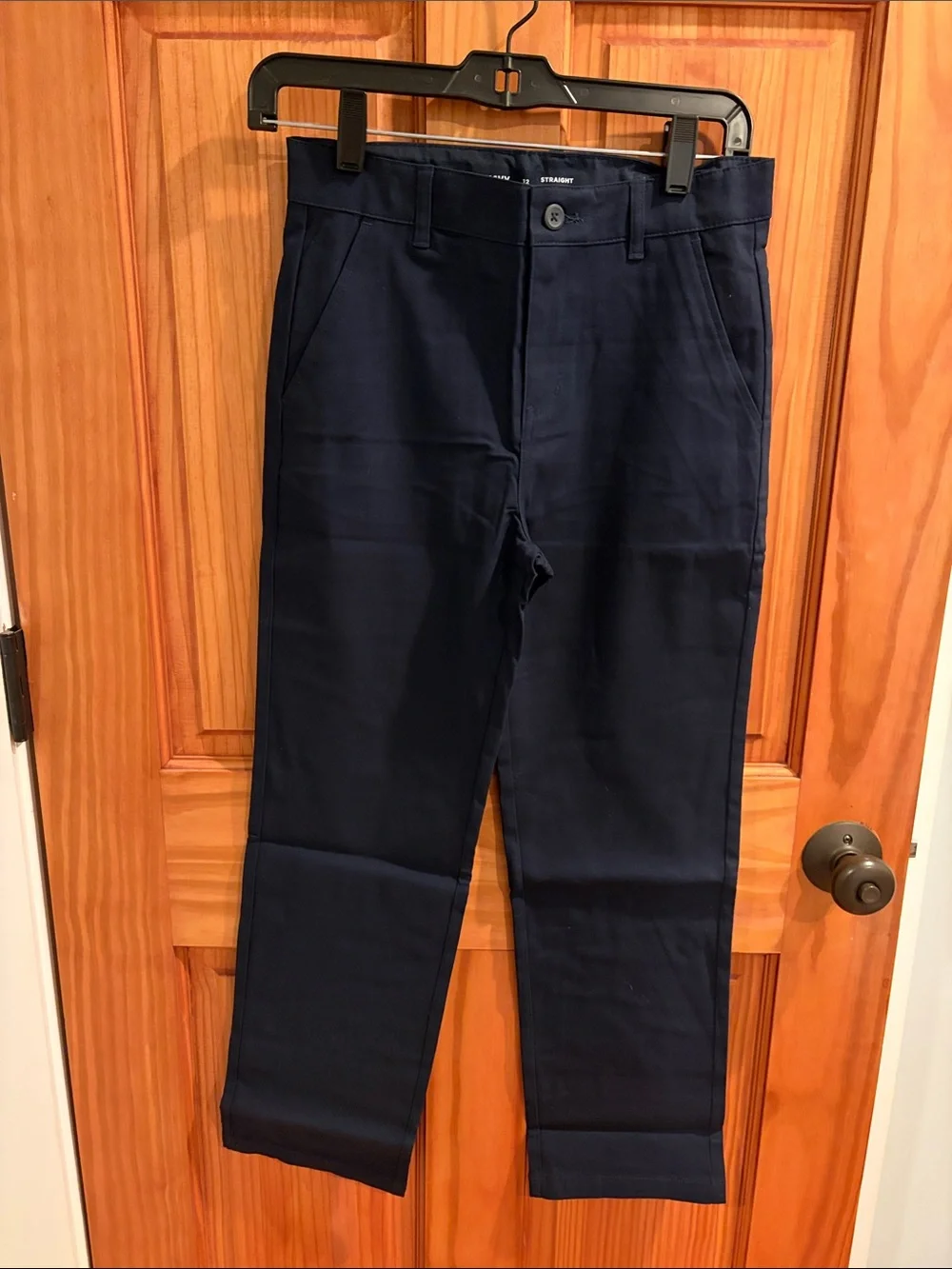 Old Navy Boys’ Navy Flat-Front Chino Shorts and Pants Set